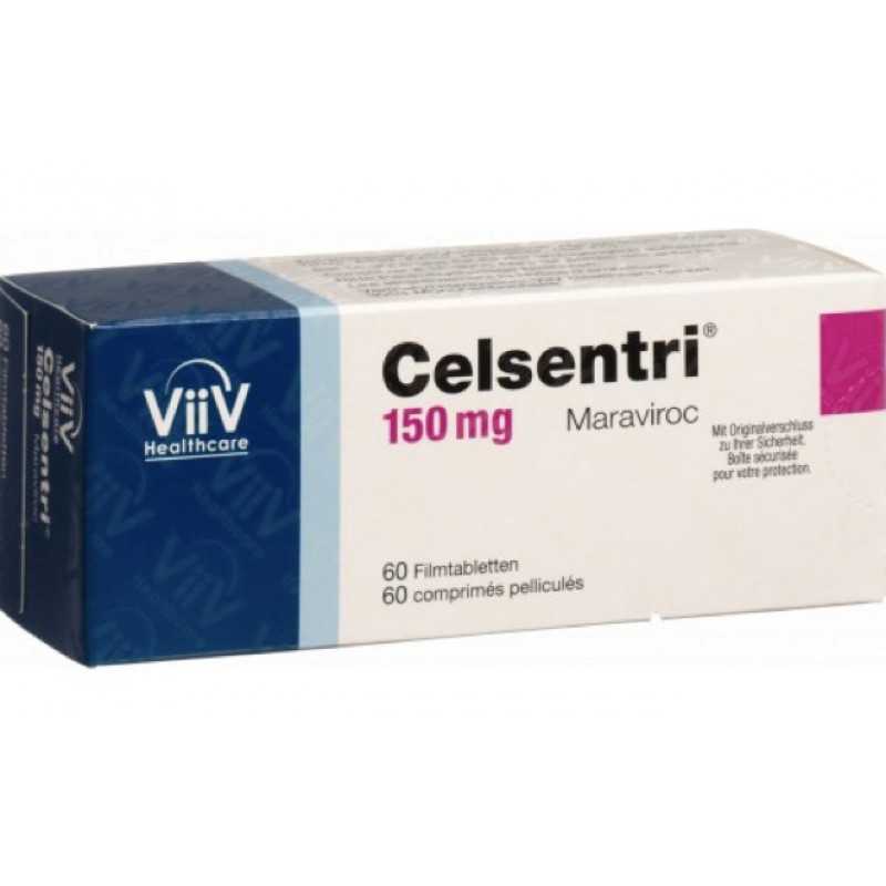 Целзентри Celsentri 150 mg/60 шт