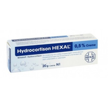Купить Гидрокортизон Hydrocortison Hexal 0.5% Creme /30 g  в Москве