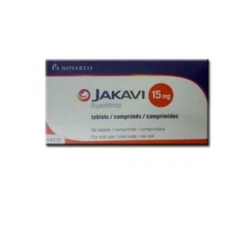Джакави Jakavi (Руксолитиниб Ruxolitinib) 15 мг/56 таблеток