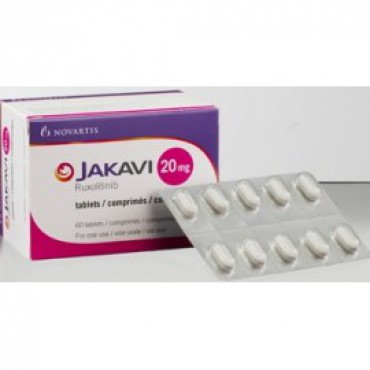 Купить Джакави Jakavi (Руксолитиниб Ruxolitinib) 20 мг/56 таблеток в Москве