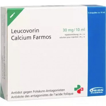 Купить Лейковорин Leucovorin 10 mg/ml 30 mg в Москве