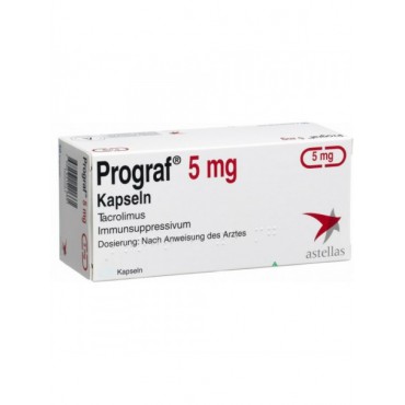 Купить Програф Prograf (Такролимус Tacrolimus) 5 мг/50 капсул в Москве