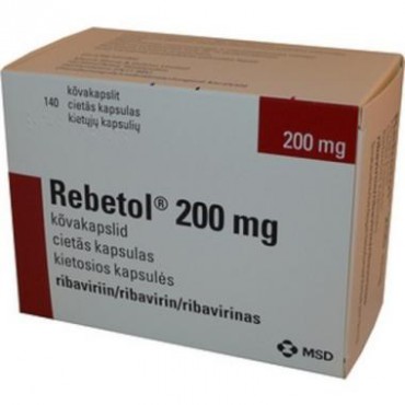 Купить Ребетол Rebetol 200MG/168 Шт в Москве
