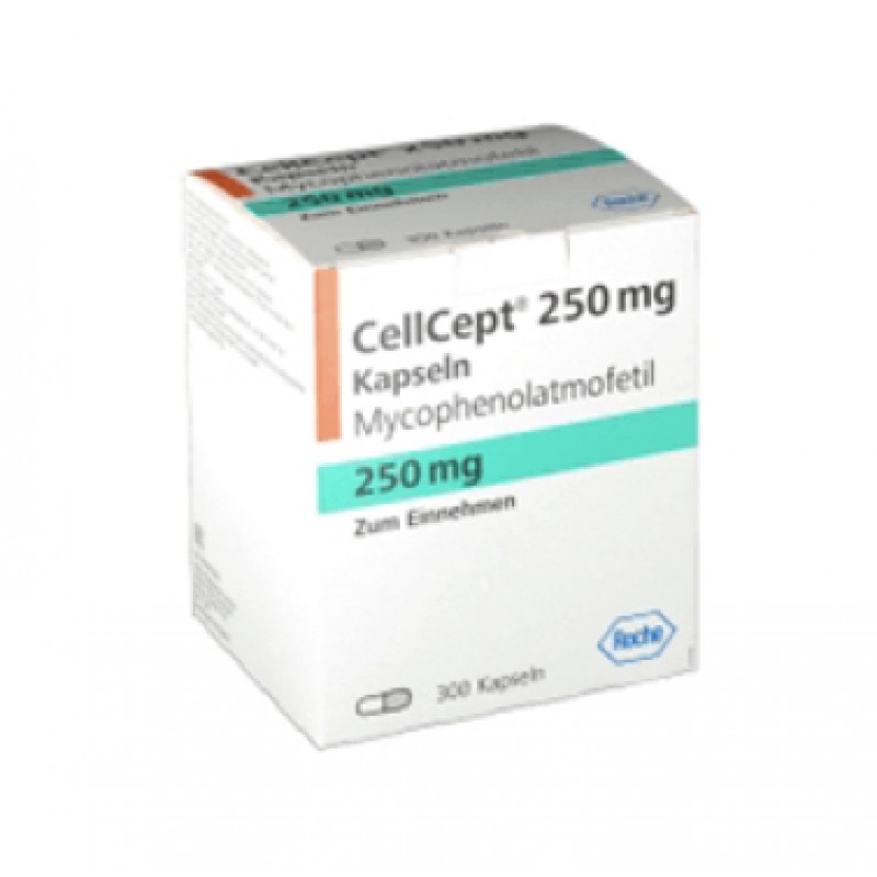 Купить Селлсепт Cellcept (Mycophenolate Mofetil) 250 мг/300 таблеток в Москве