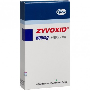 Купить Зивокс Zyvoxid 600 мг/10 таблеток в Москве