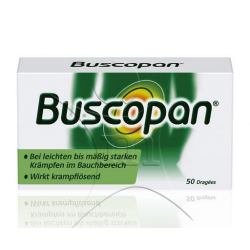 Купить Бускопан Buscopan Dragees - 50 Шт в Москве