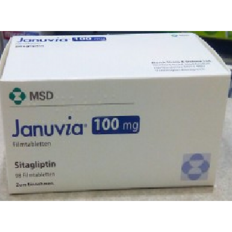 Янувия JANUVIA 100 мг/98 таблеток