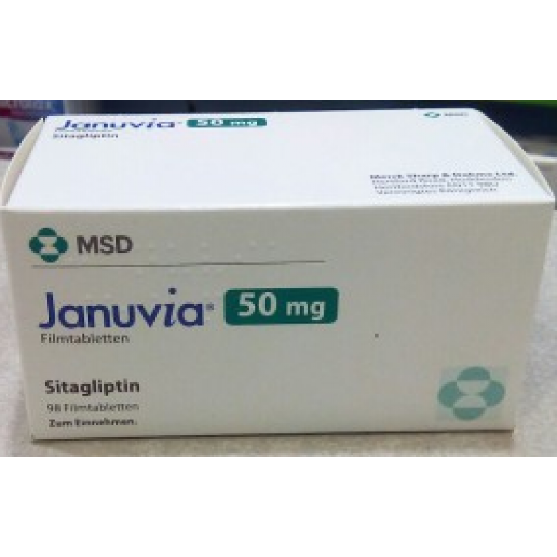 Купить Янувия JANUVIA 50 мг/98 таблеток в Москве