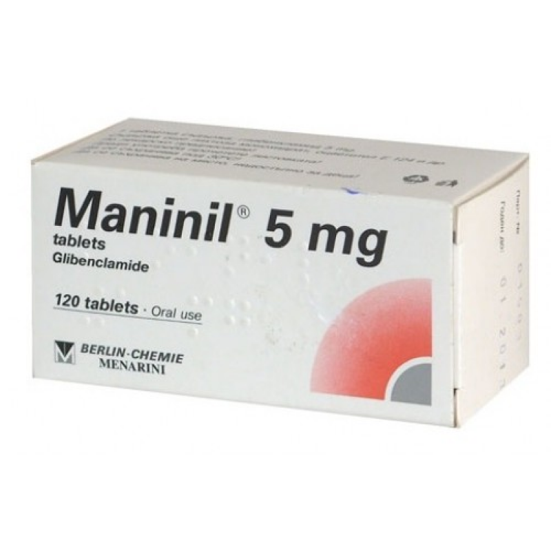 Купить Манинил MANINIL 5 Mg - 120 Шт в Москве