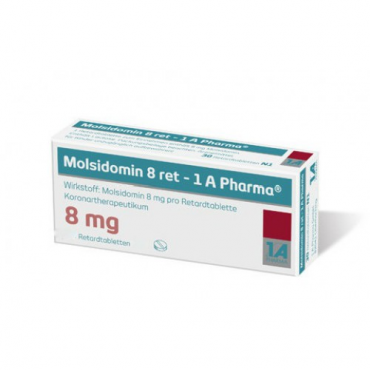 Купить Молсидомин MOLSIDOMIN 8Mg - 100 Шт в Москве
