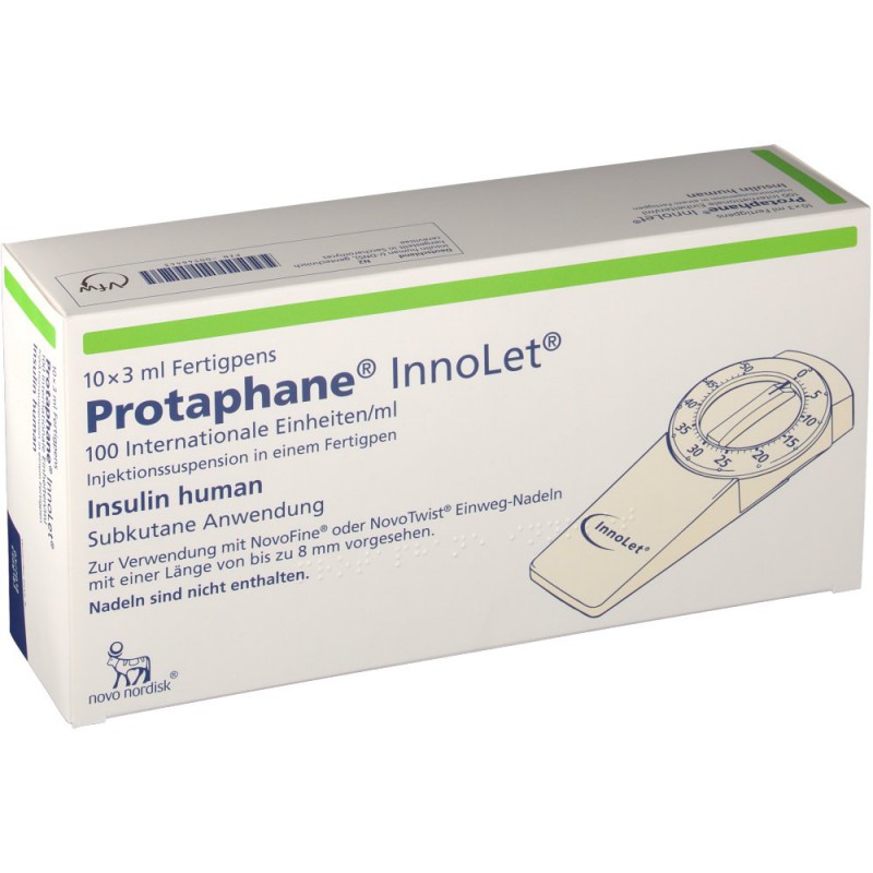 Протафан Protaphane 100I.E./ml 10*3мл 