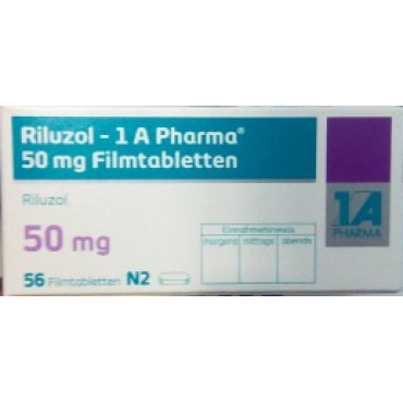Купить Рилузол RILUZOL 50 мг/56 таблеток в Москве
