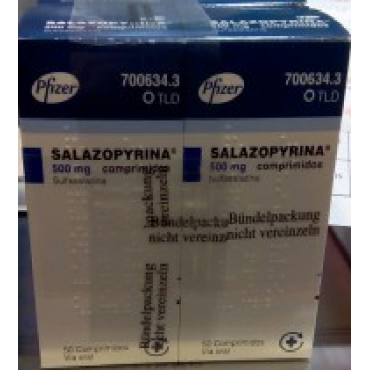 Купить Салазопирин Salazopyrine 500 мг/300 таблеток   в Москве