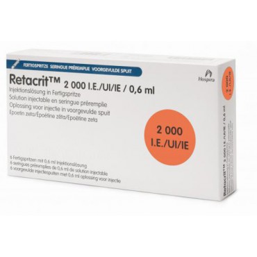 Купить Ретакрит RETACRIT 2000 I.E./0.4ML - 6Шт в Москве